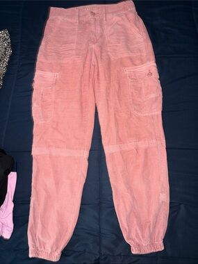 American Eagle Outfitters Corduroy Pants in Dusty Mauve